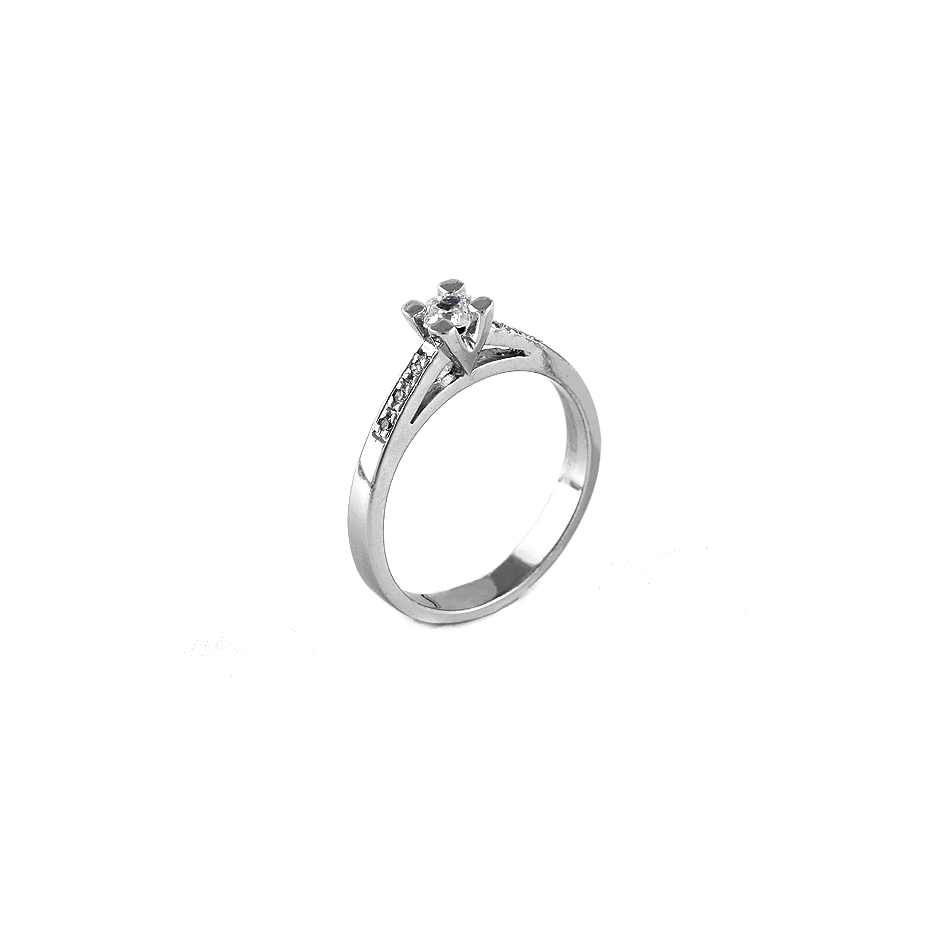 Solitario diamantes. ( Rf 03472BR )