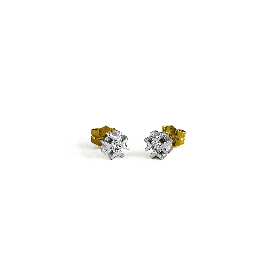 Pendientes con diamantes ( 01236BR )